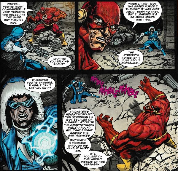 Flash Gets New Powers From The Strength Force &#8211; Flash #54