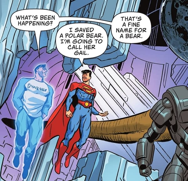 Tom Taylor Names Polar Bear After Gail Simone In Superman Annual