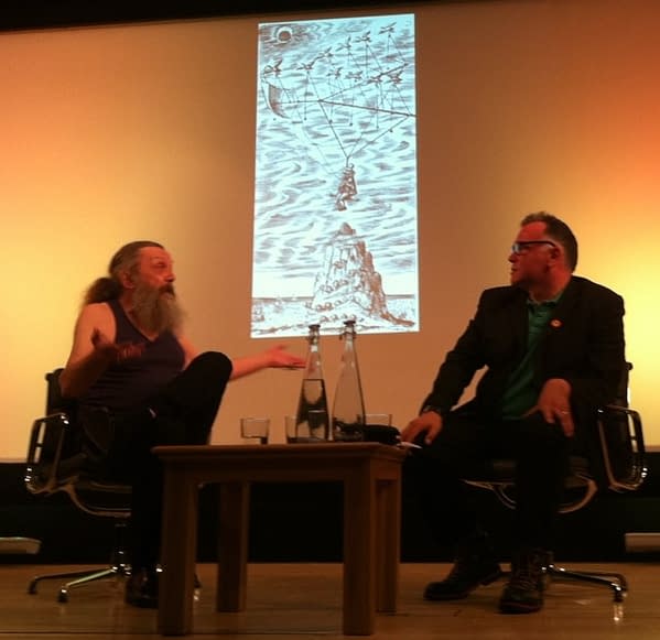 And Finally&#8230; Alan Moore And Stewart Lee At The British Library