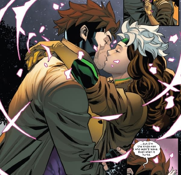 Rogue And Gambit... And Captain Marvel (