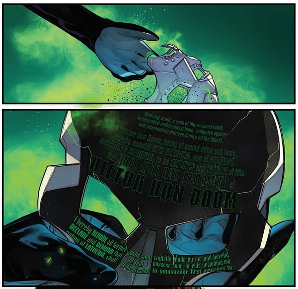 The Will Of Doom, Revealed (Big Spoilers)