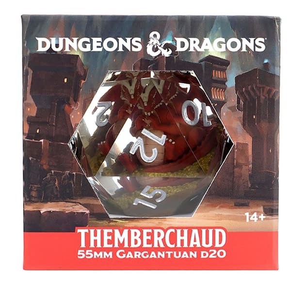 Sirius Dice Reveals New Dungeons & Dragons Themberchaud 55mm D20