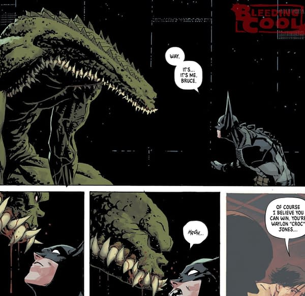 A New Look For Absolute Killer Croc (Absolute Batman Spoilers)