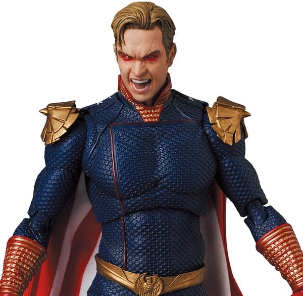 The Boys Homelander MAFEX Figure Arrives With Deadly Power