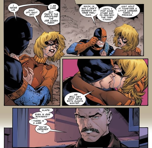 Today, DC Comics Defines Deathstroke As A "Pedophiliac Rapist"