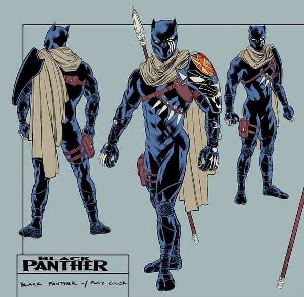 A Better Look At Marvel's New Costume Design For The Black Panther