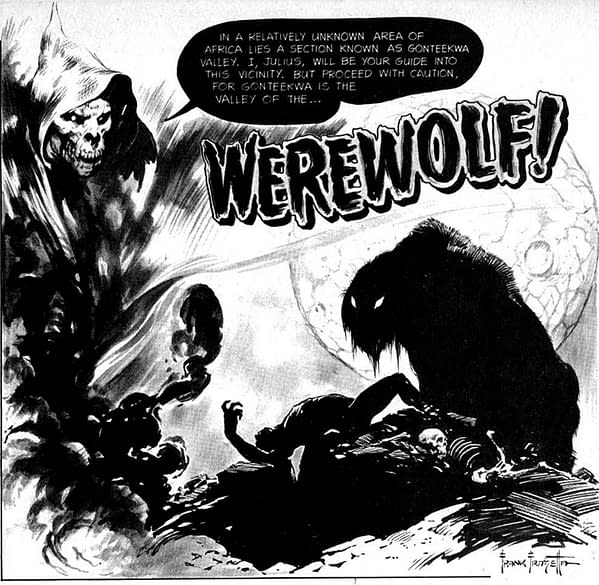Frank Frazetta's Final Comic Book Story in Creepy #1