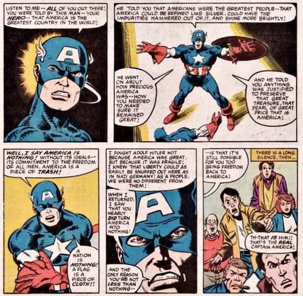 Captain America And The American Dream - In Doubt?