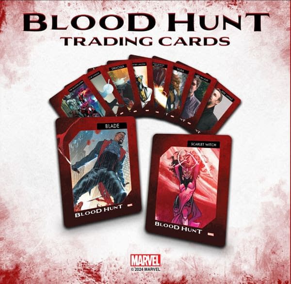 Marvel Give Away Teeth, Trading Cards & Vampire Diaries For Blood Hunt