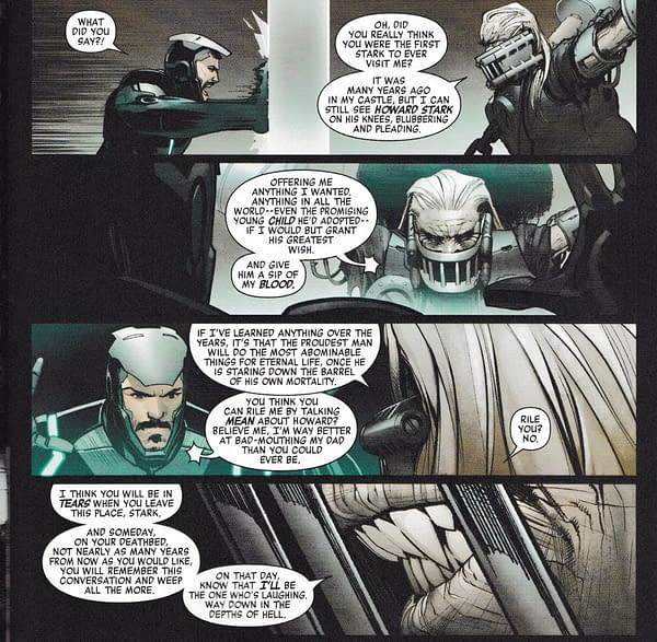 A Very Bleak Future Prophesied for Tony Stark in Avengers #15 (Spoilers)
