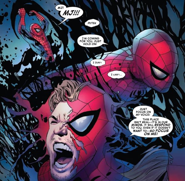 Peter Parker, Mary Jane & Paul Rabin- Venom War Spider-Man (Spoilers)