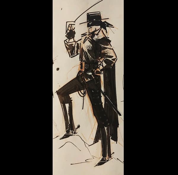 Sean Murphy Buys Rights To Zorro, Published His Own Zorro Comic, Man Of The Dead