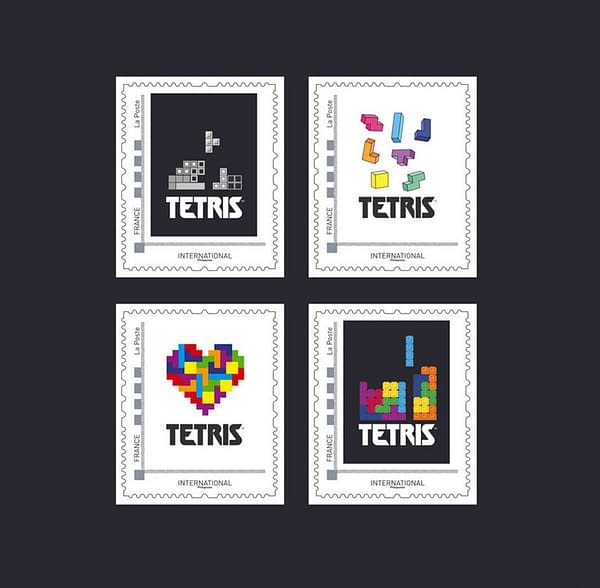 La Poste Partners With Tetris For New Line Of Stamps