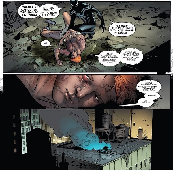 Venom #10 Plugs Flash Thompson Funeral Continuity Plothole&#8230;