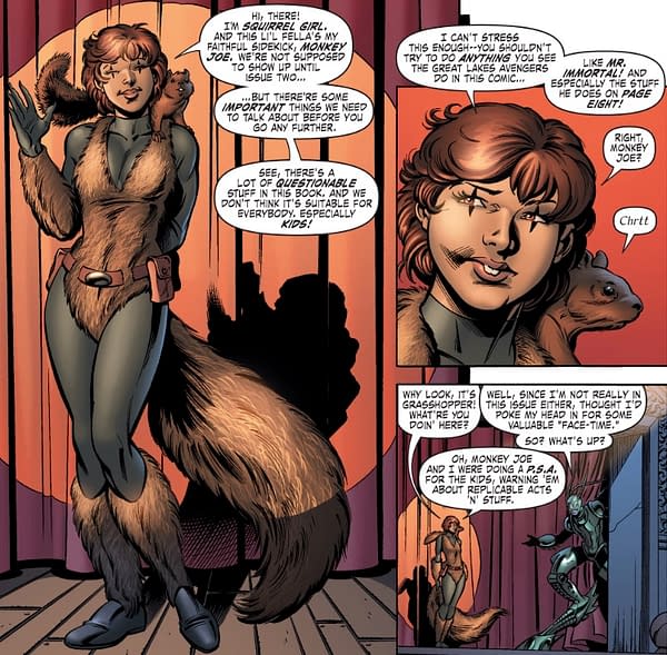 A New Look for Squirrel Girl in Unbeatable Squirrel Girl #43