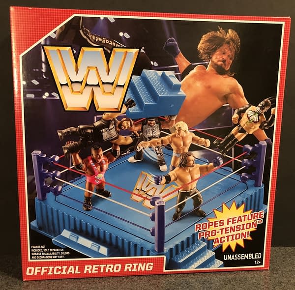 Mattel WWE Retro Ring 1