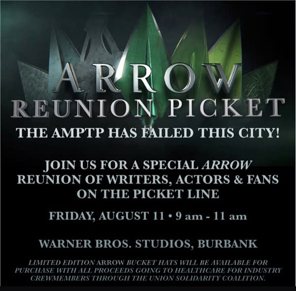 Arrow Reunion Picket Set for Next Friday: Will Stephen Amell Show?