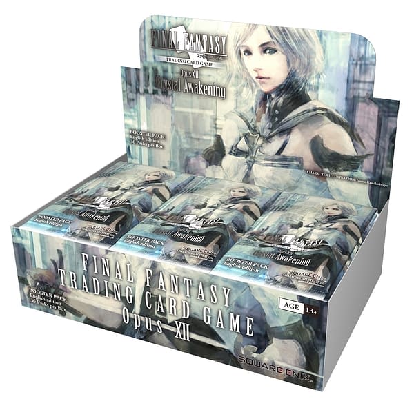 A look at the new booster pack for the Final Fantasy TCG, courtesy of Square Enix.