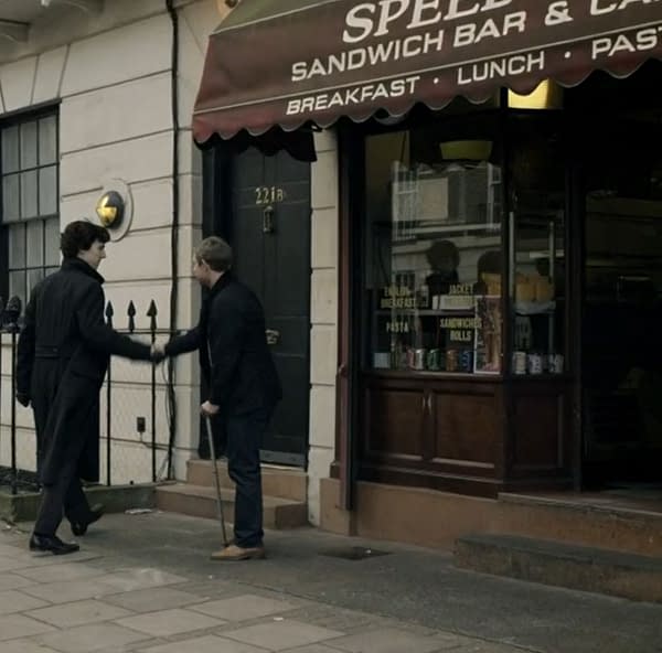 Speedy's Cafe, As Seen in BBC's Sherlock, Is For Sale