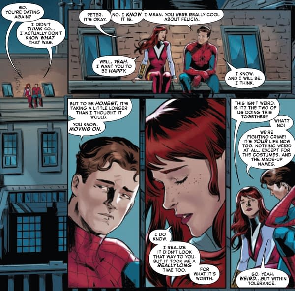Peter Parker & Mary Jane Talk About Getting Back Together (Spoilers)