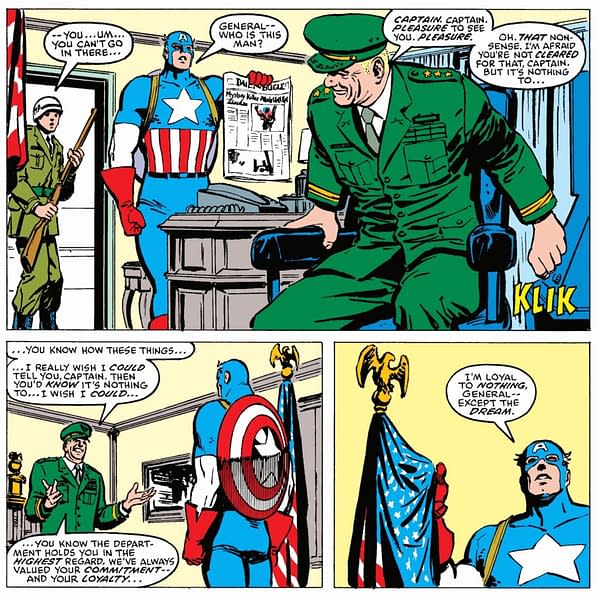 Captain America And The American Dream - In Doubt?