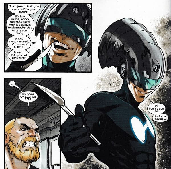 Venom's Green Saliva Explained in Today's Venom #7 (Spoilers)