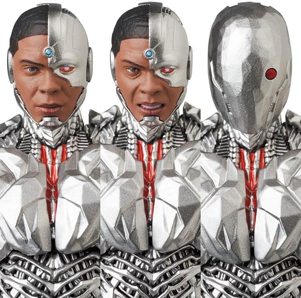 Zack Snyder's Justice League Cyborg Prepares for War with MAFEX