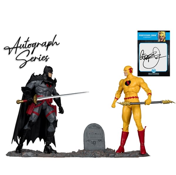 Exclusive Autographed McFarlane Toys DC Comics Flashpoint Set Debuts