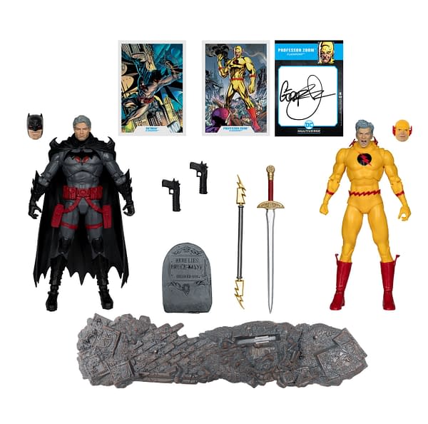 Exclusive Autographed McFarlane Toys DC Comics Flashpoint Set Debuts