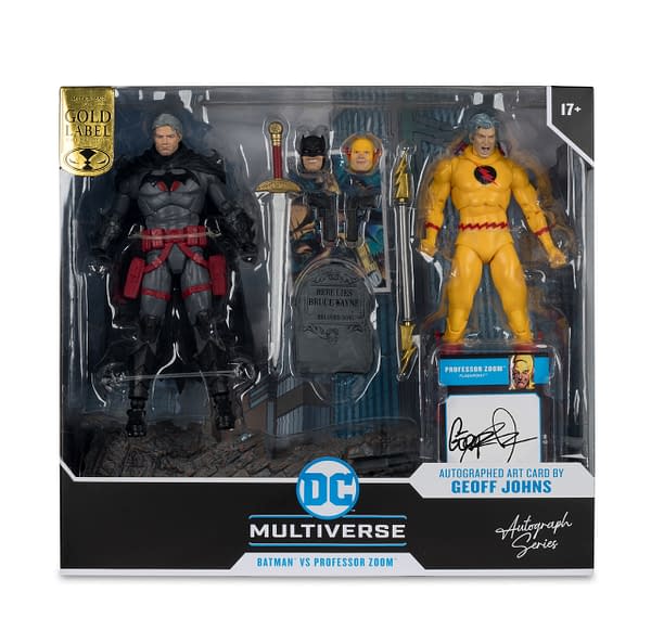 Exclusive Autographed McFarlane Toys DC Comics Flashpoint Set Debuts