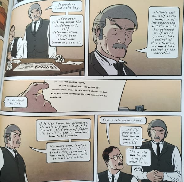 A Very Topical Graphic Novel About Chamberlain In Need Of A Publisher