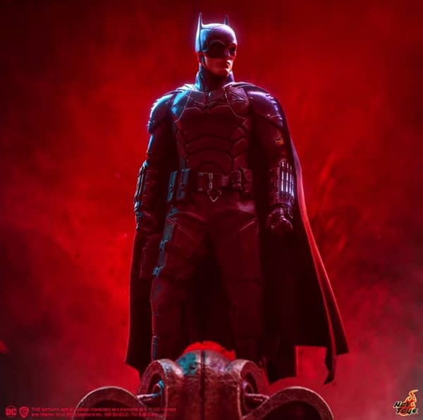 Hot Toys Teases 1/6th Scale The Batman and Motorcycle Figures