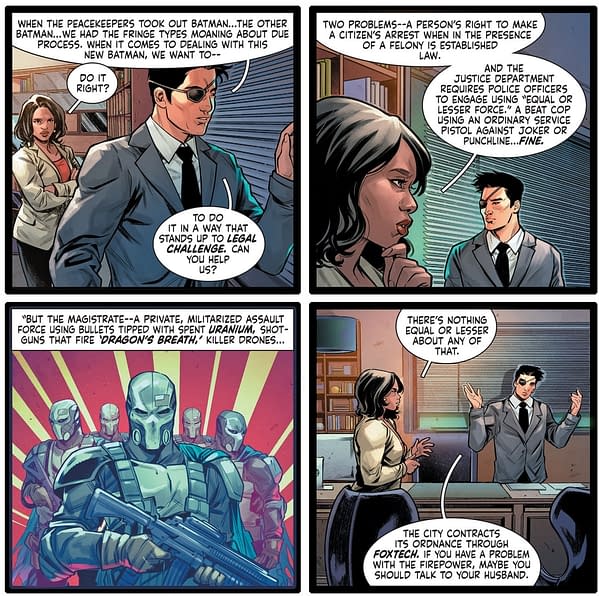 Batman And Mayor Nakano - A Better Future? Detective Comics #1045