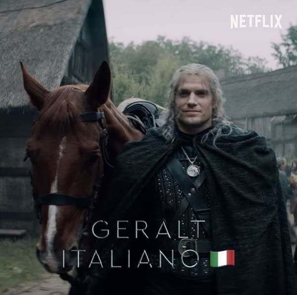 The Witcher proves Geralt's "Hmmm" is an international language. (Image: Netflix screencap)