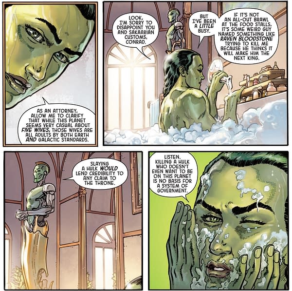 Planet She-Hulk #1 by Stephanie Phillips and Aaron Kuder