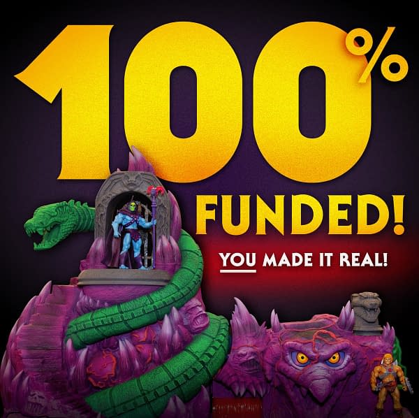 Masters of the Universe Fans: We Did it! Snake Mountain is Happening!
