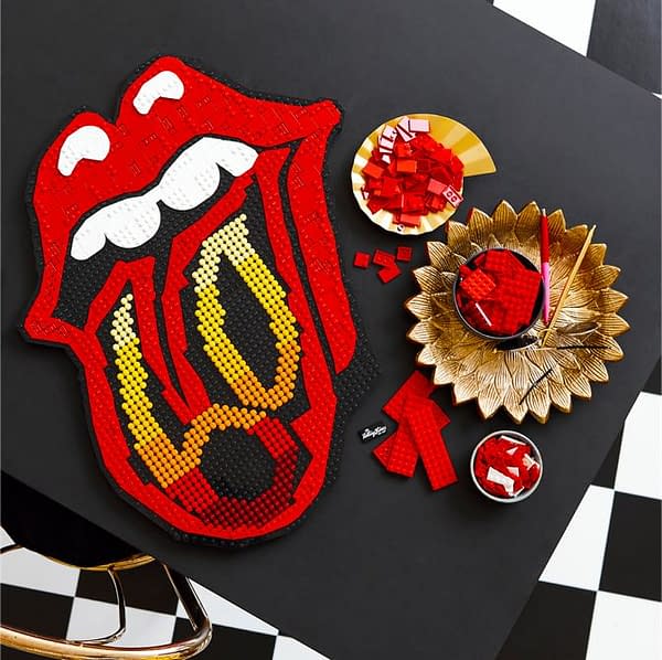 The Rolling Stones Comes to LEGO with New Art Construction Set 