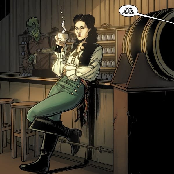 Jody Whittaker's Doctor Meets The Corsair in Titan's Doctor Who Comics
