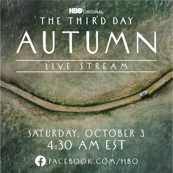 The Third Day Autumn Livestream key art (Image: HBO)