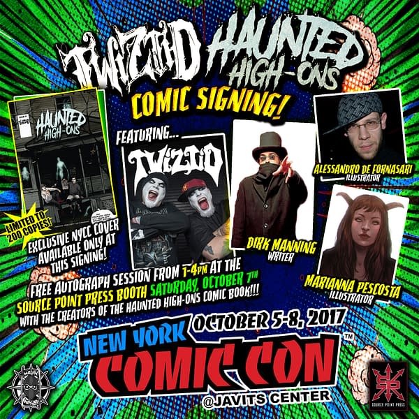 Who You Gonna Call? Twiztid: Haunted High-Ons Comic To Debut At New York Comic Con