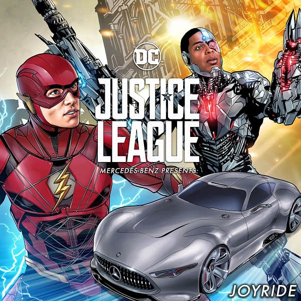 Not To Be Outdone, DC Launches Justice League Digital Comic With Mercedes-Benz