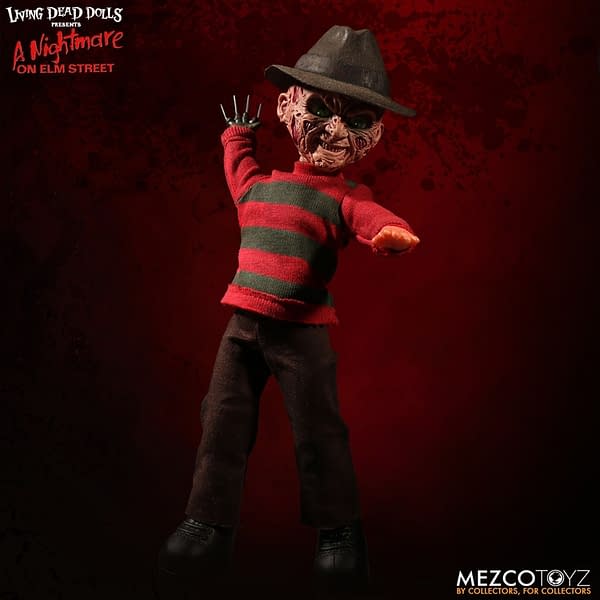 Freddy Krueger Becomes the First Talking Living Dead Doll from Mezco!