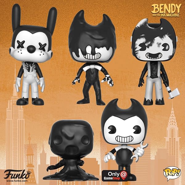 Bendy and the ink deals machine funko pop series 3