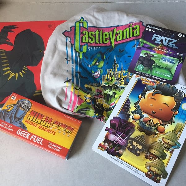 What's In The Box?! Geek Fuel – February 2018