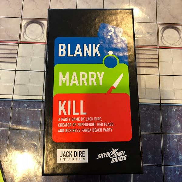 Decisions, Decisions: We Review Blank Marry Kill from Skybound Games