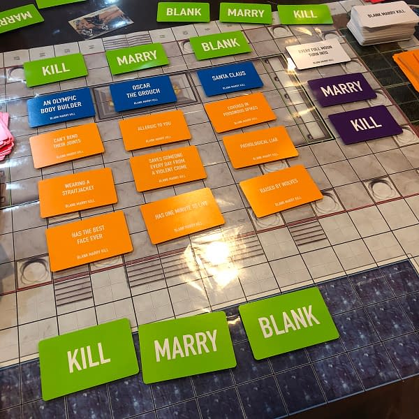 Decisions, Decisions: We Review Blank Marry Kill from Skybound Games