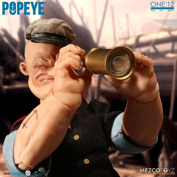 Popeye Gets His Due from One:12 Collective with New Figure