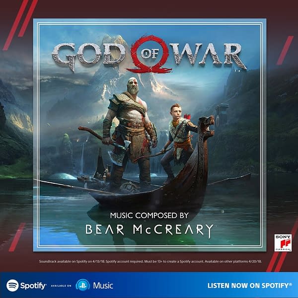 PlayStation Releases Bear McCreary's God of War Soundtrack on Spotify a Week Early