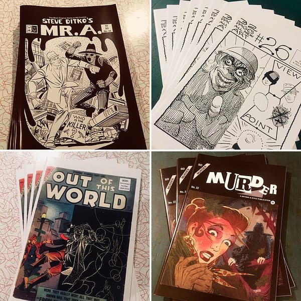 Orbital Comics Gets Steve Ditko's Mini-Comics in Stock