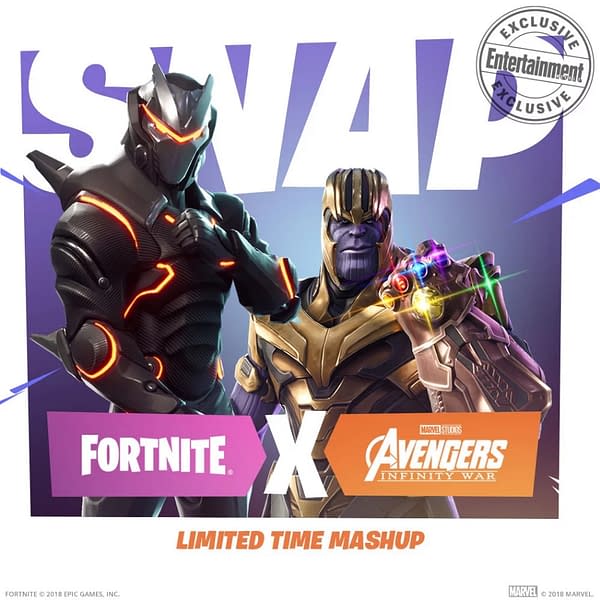 Thanos is Coming to Fortnite for a Limited Event